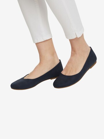 ESPRIT Ballet Flats in Blue: front