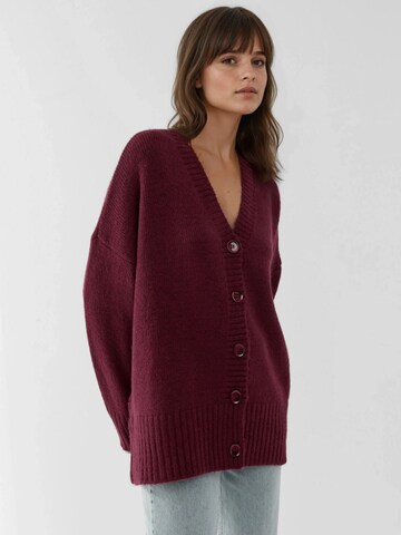 Cardigan 'Strickjacken' Hiccup en rouge