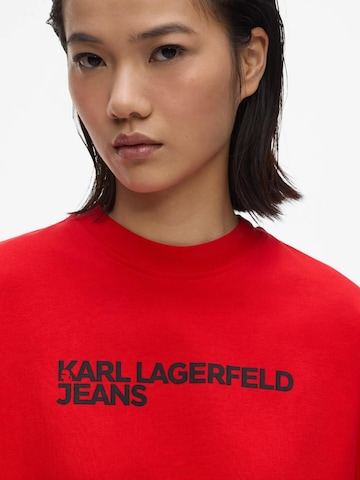 KARL LAGERFELD JEANS - Camiseta en rojo