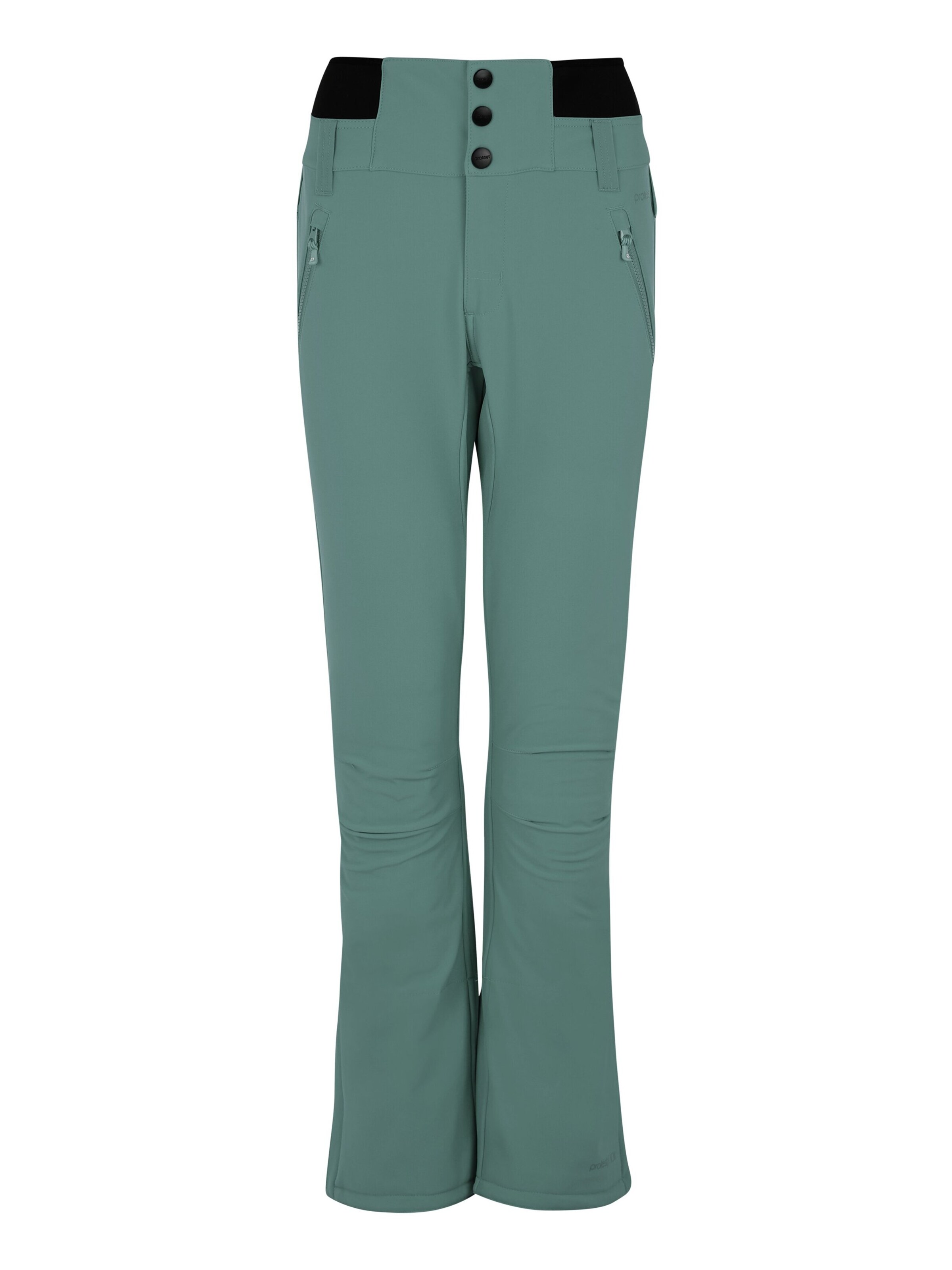 PROTEST Slimfit Sporthose 'PRTLULLABYOS' in Grün: Vorderseite