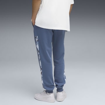 PUMA Tapered Sports trousers 'Essentials' in Blue
