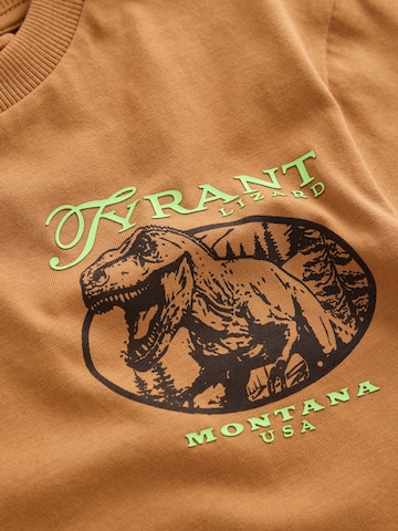 Next - Camiseta en marrón
