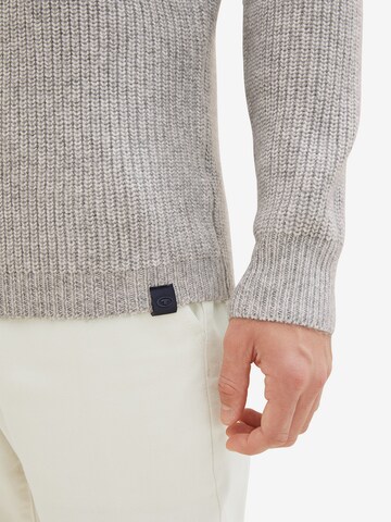 TOM TAILOR Pullover in Grau