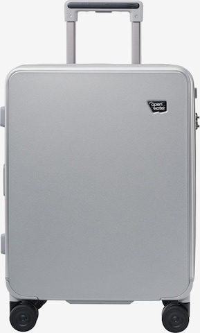 Openwater Suitcase 'Boundary Walker' in Silver: front