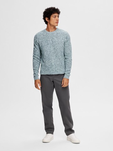 SELECTED Pullover 'New Vince' in Blau