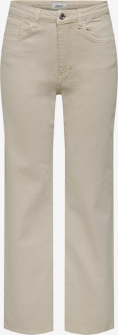 ONLY Wide Leg Jeans 'Juicy' in Beige: predná strana