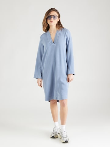 s.Oliver Платье-рубашка в Синий: спереди