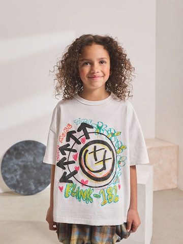 Next Shirt 'License Band' in White: front