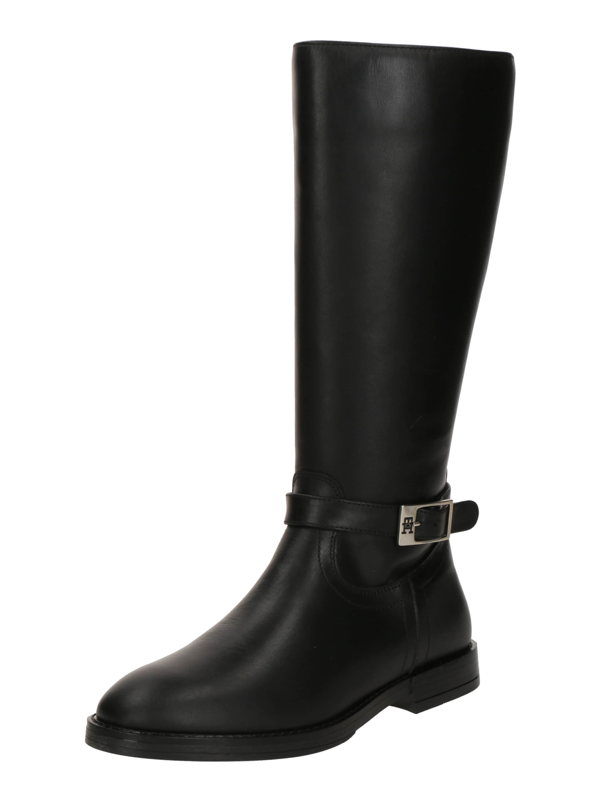 TOMMY HILFIGER Saappaat 'LORY' värissä musta: etupuoli