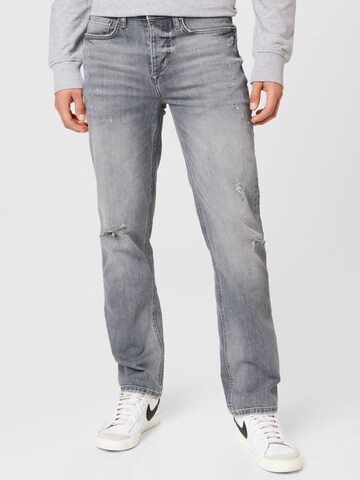 River Island Regular Jeans in Grijs: voorkant