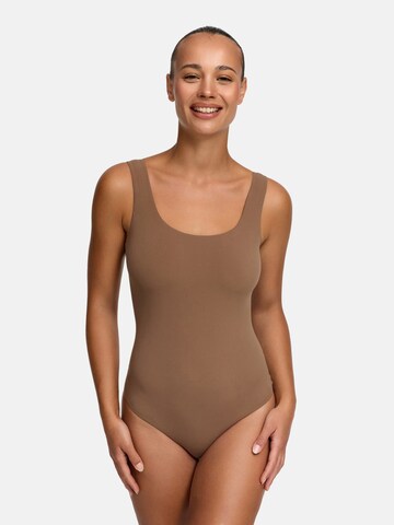 cfab (formerly creamy fabrics) - Body moldeador 'Low Back - Body' en marrón