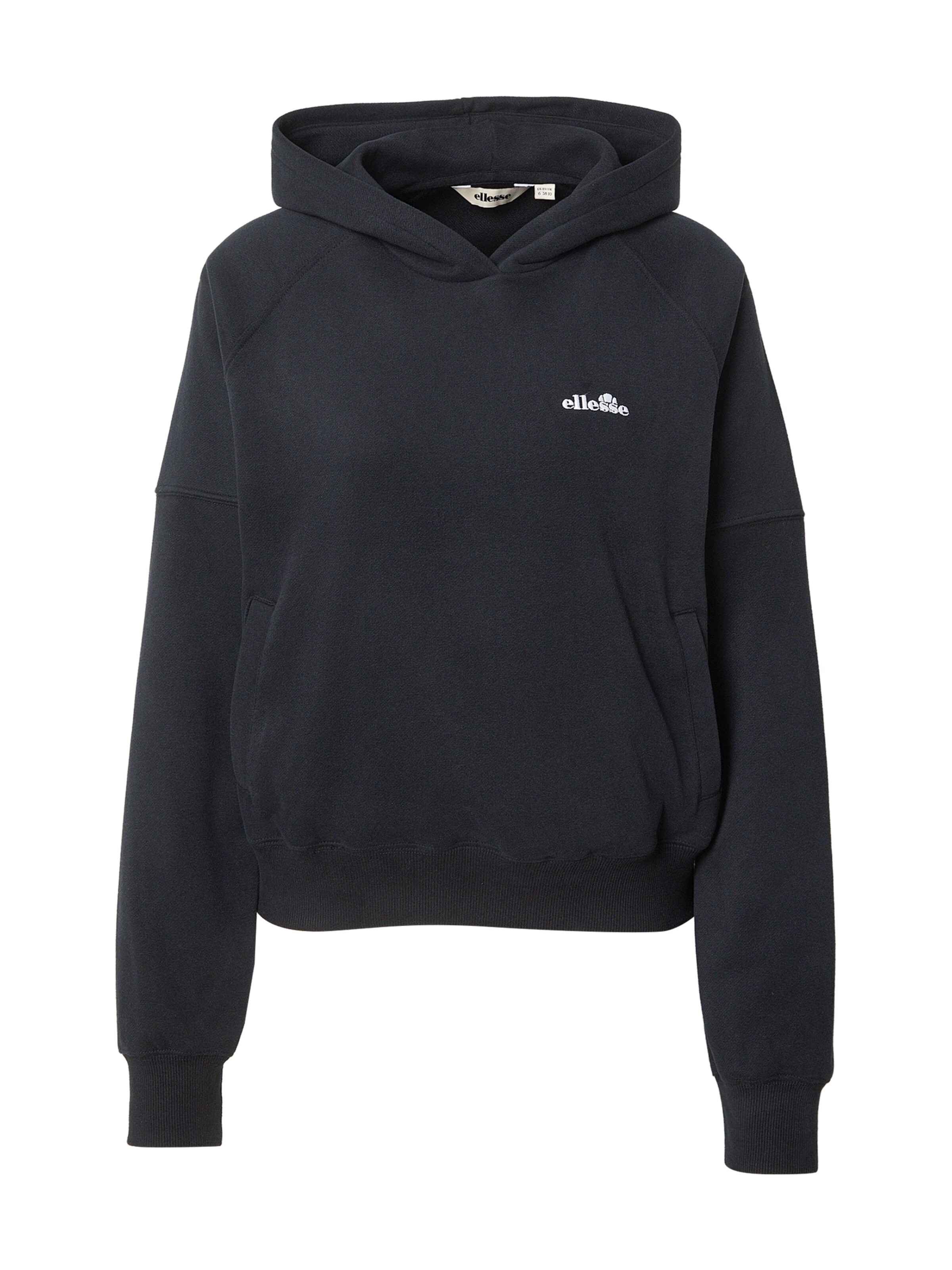 ELLESSE Sweatshirt 'LISCIA' in Schwarz: Vorderseite