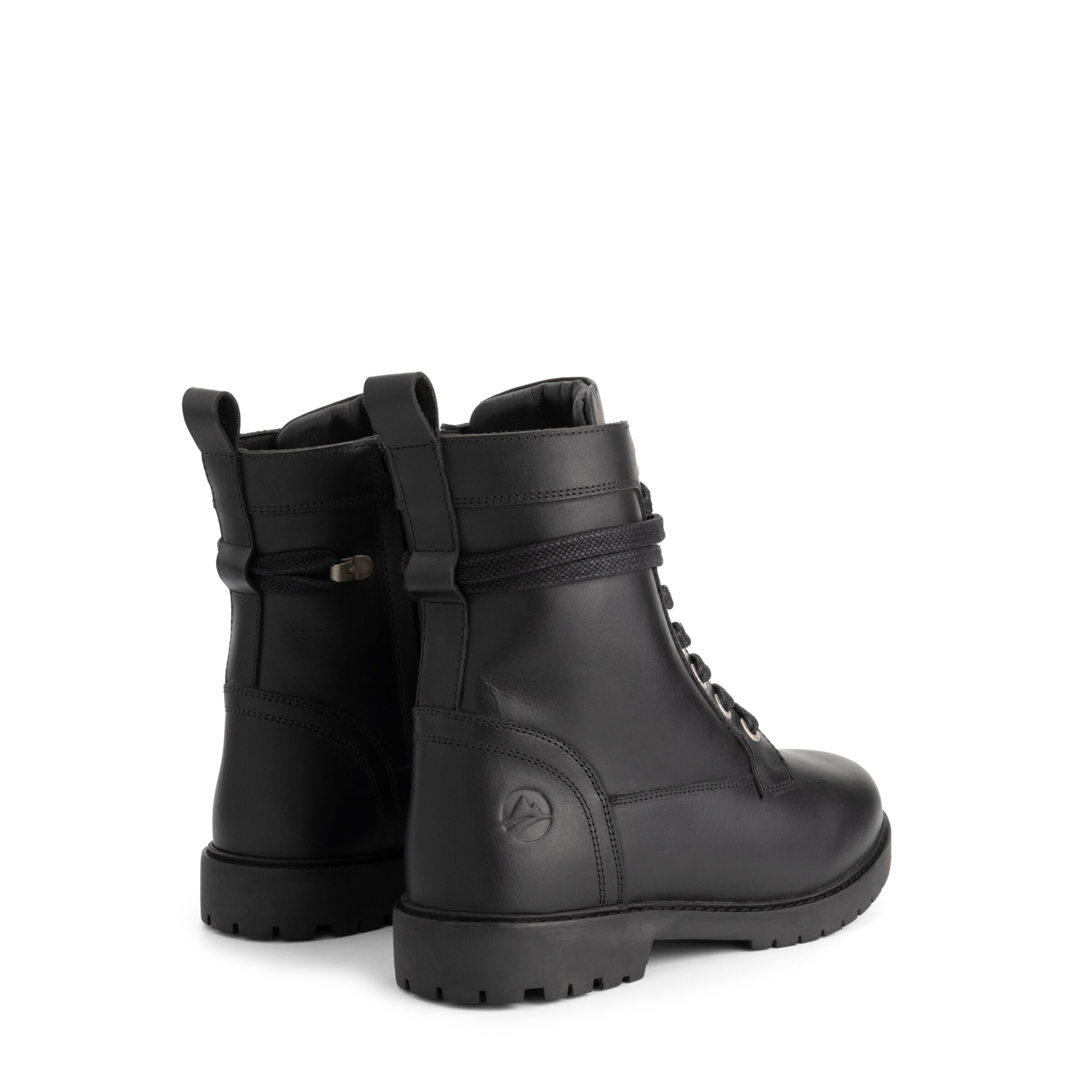 Travelin Veterlaarsjes 'Kafjord' in Zwart