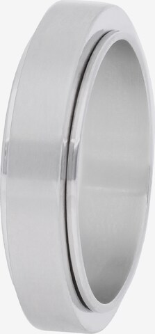 Lucardi Ring in Silver: front