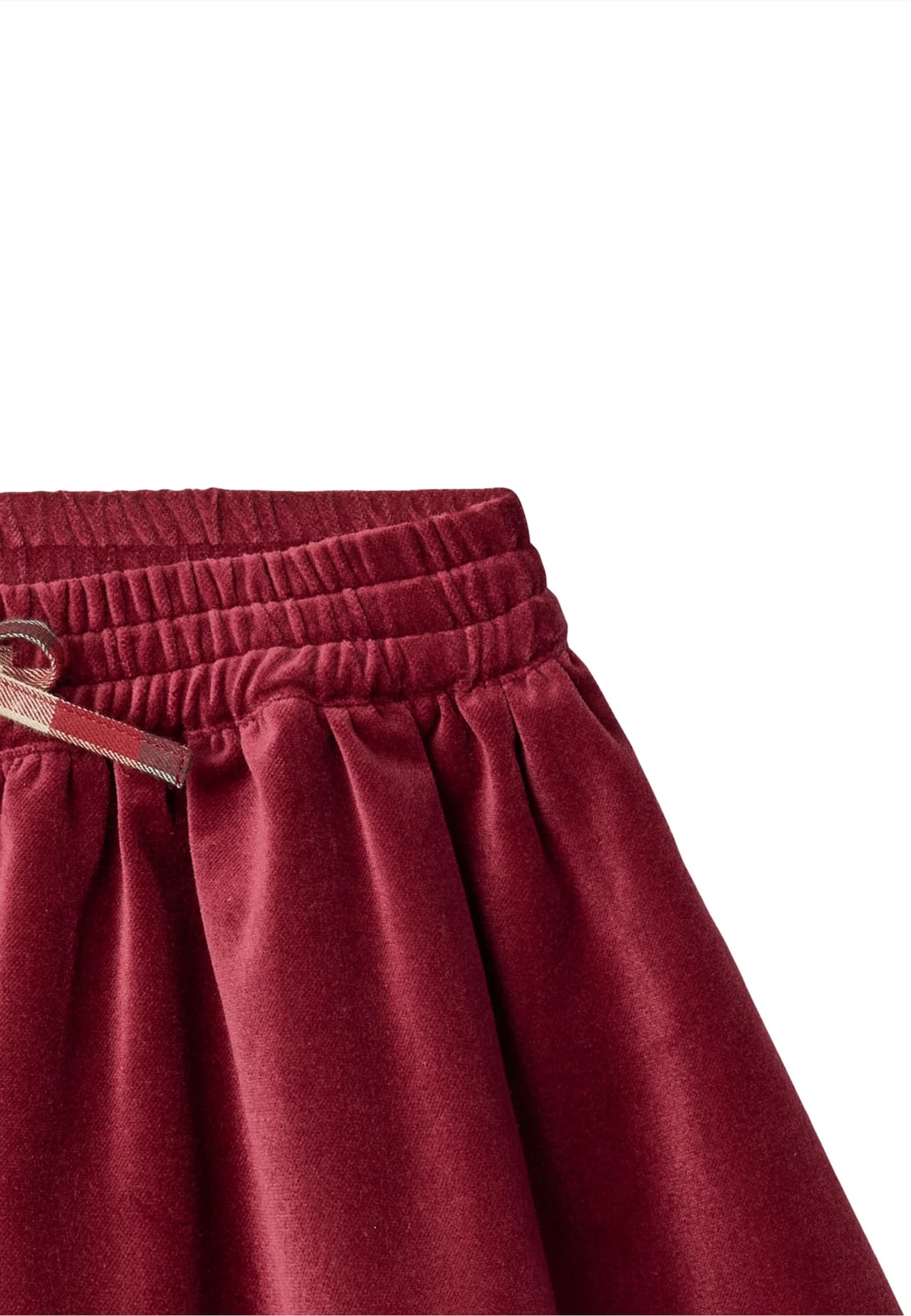 WHEAT - Falda 'Savanna' en rojo