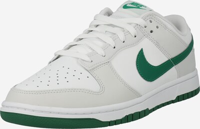 Nike Sportswear Låg sneaker 'Dunk Retro' i grön / vit / ullvit, Produktvy