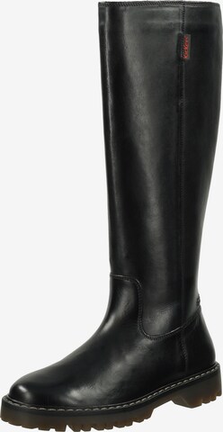 Kickers Boots in Black: front