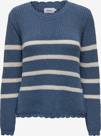 ONLY Sweater 'BELLA' in Blue: front