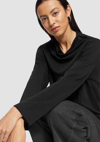 s.Oliver BLACK LABEL Shirt in Zwart