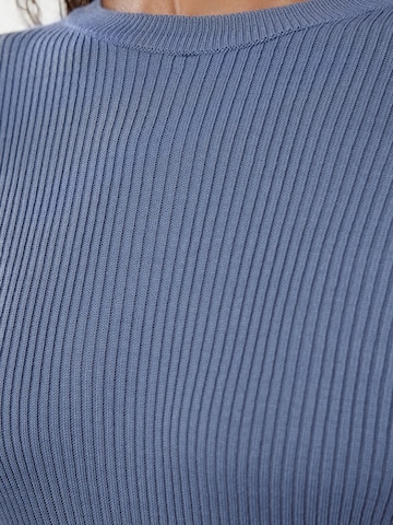 Trendyol - Vestido de punto en azul