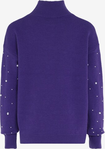 Pull-over faina en violet