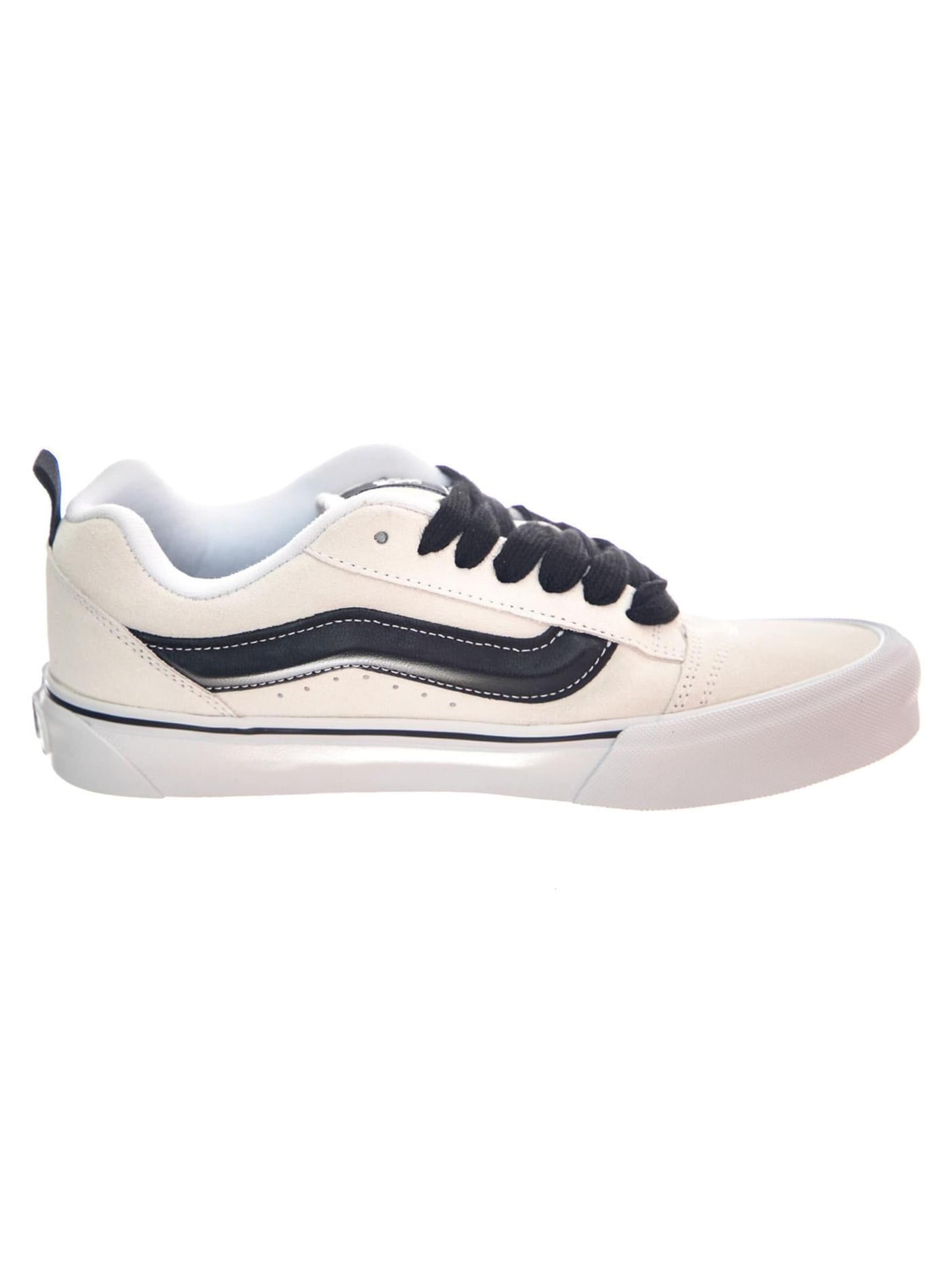 Scarpa stringata sportiva 'Knu School Suede White / Black' di VANS in bianco
