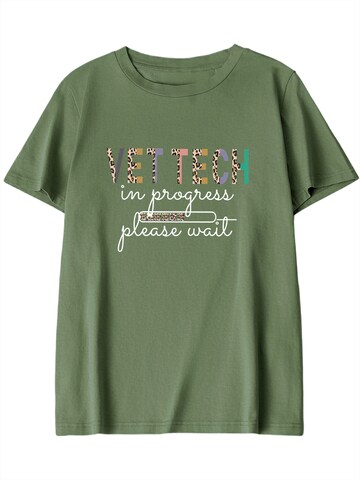 GORHEY Shirt in Groen: voorkant