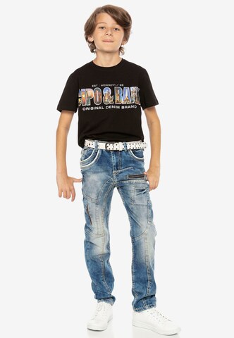 CIPO & BAXX Regular Jeans in Blauw