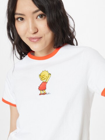 LEVI'S ® Shirt 'XSimpsons W Tee' in Wit