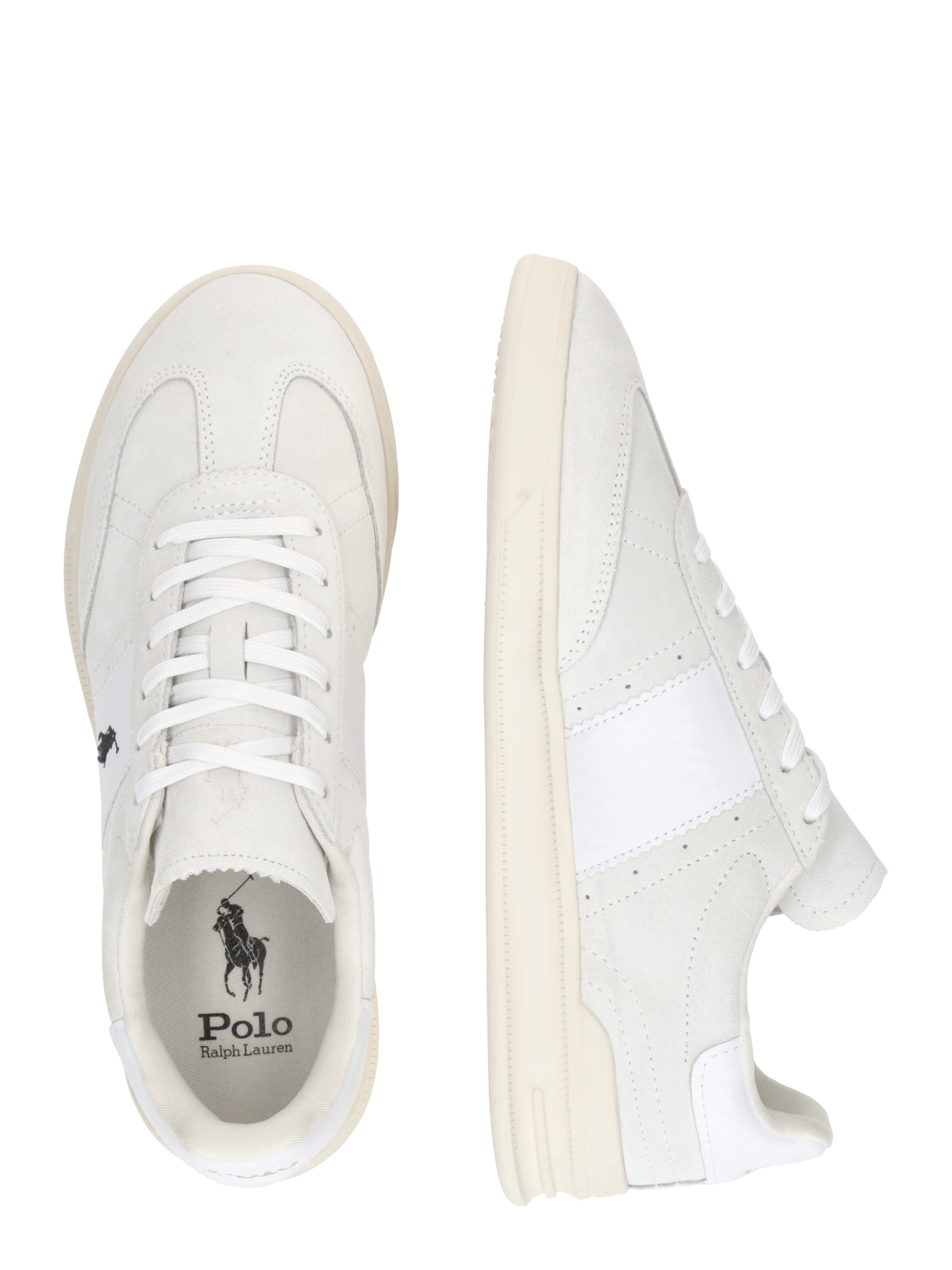 Baskets basses 'HRT AERA' Polo Ralph Lauren en blanc