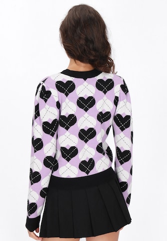 Pull-over 'Young Fashion' myMo ROCKS en violet