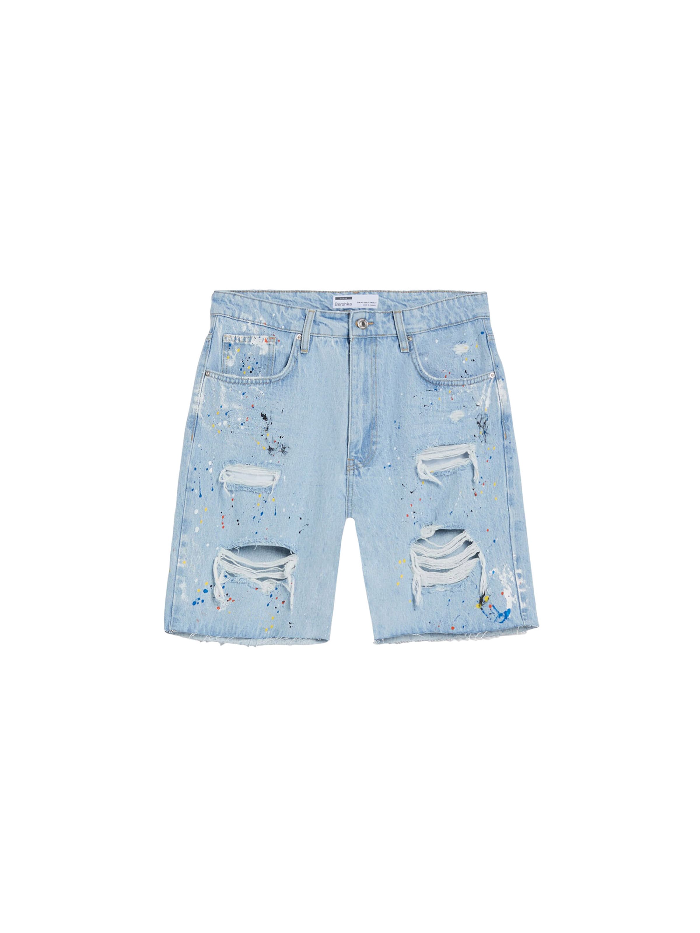 Bershka Szabványos Farmer - kék: elől