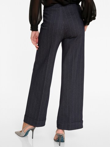 Ana Alcazar Loose fit Pants 'Apeli' in Blue