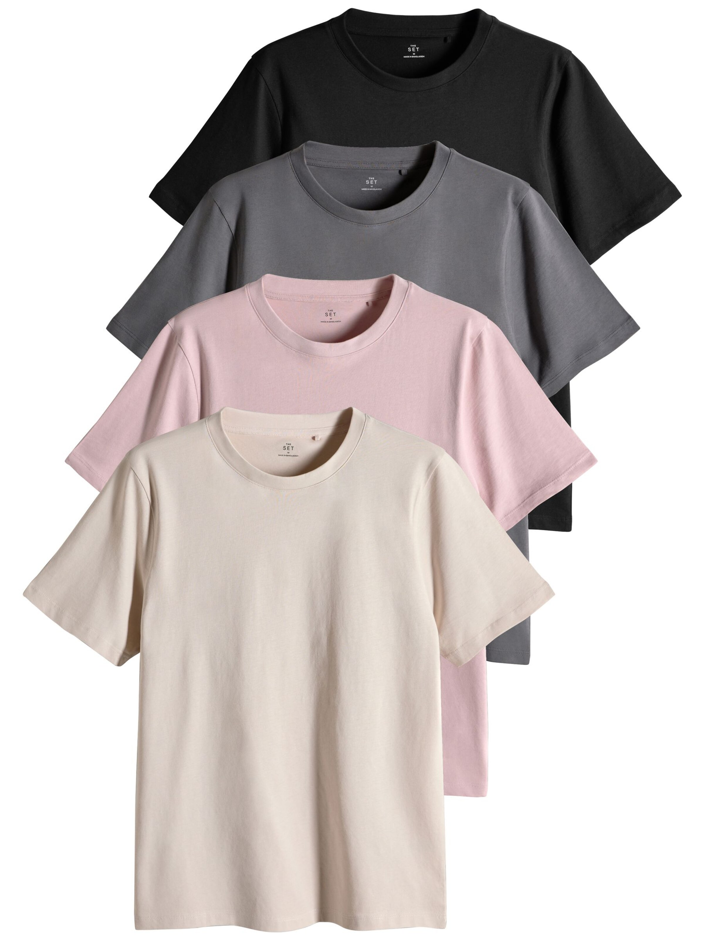 The Set Shirt in Grey: front