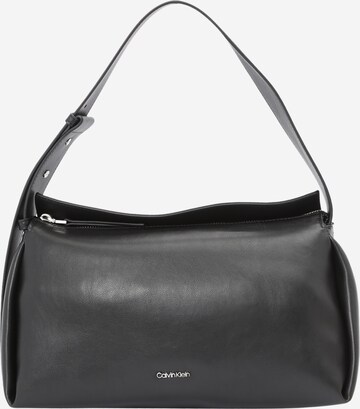 Calvin Klein Shoulder Bag in Black: front