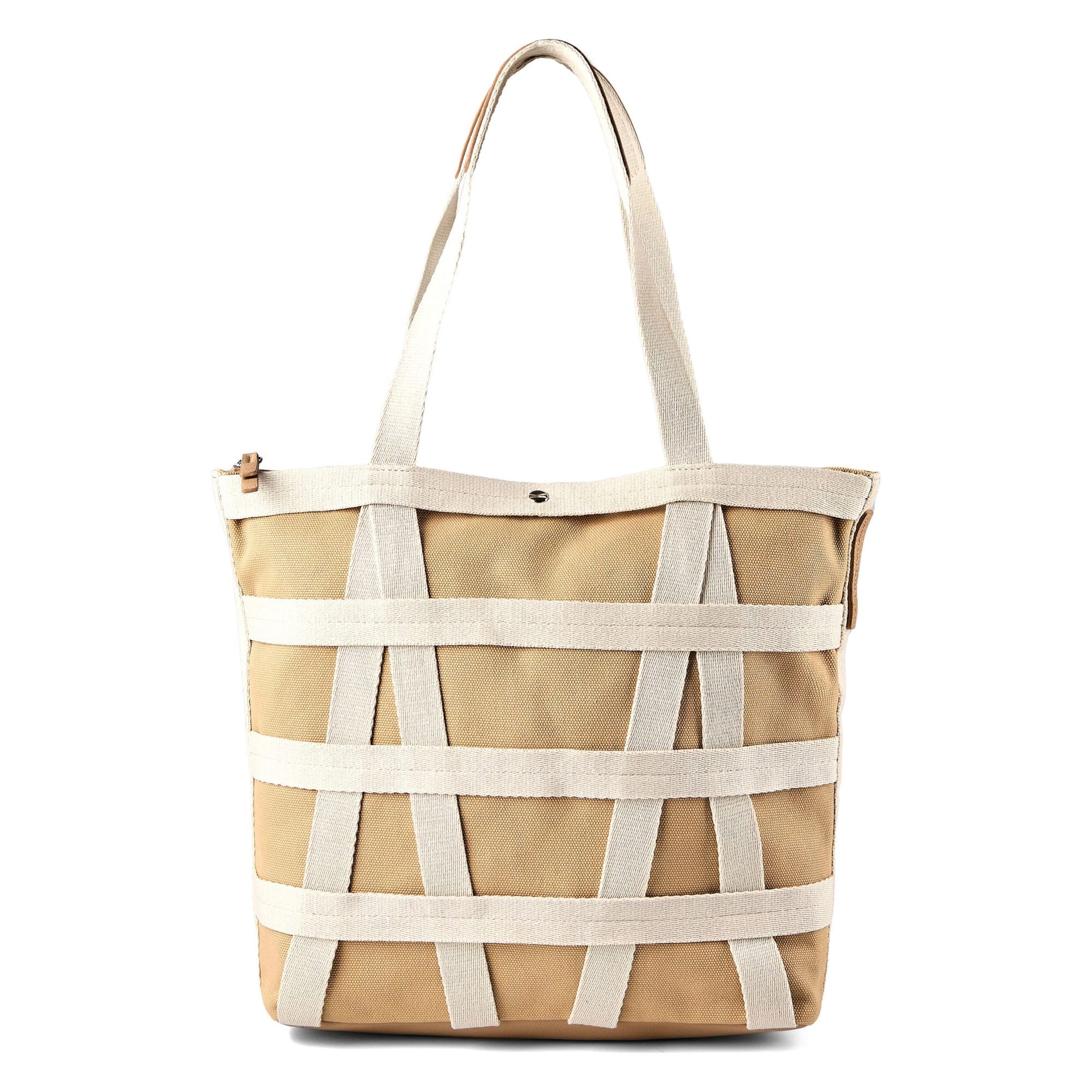 Shopper 'Jada' di TOM TAILOR DENIM in marrone: frontale