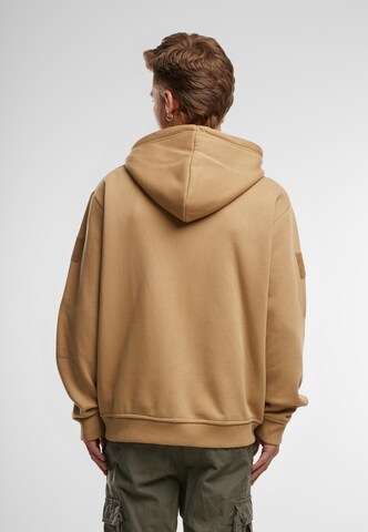 Brandit - Sudadera con cremallera en marrón