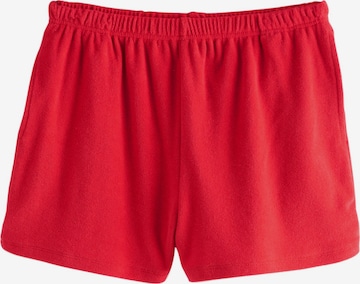Pantalon Next en rouge : devant