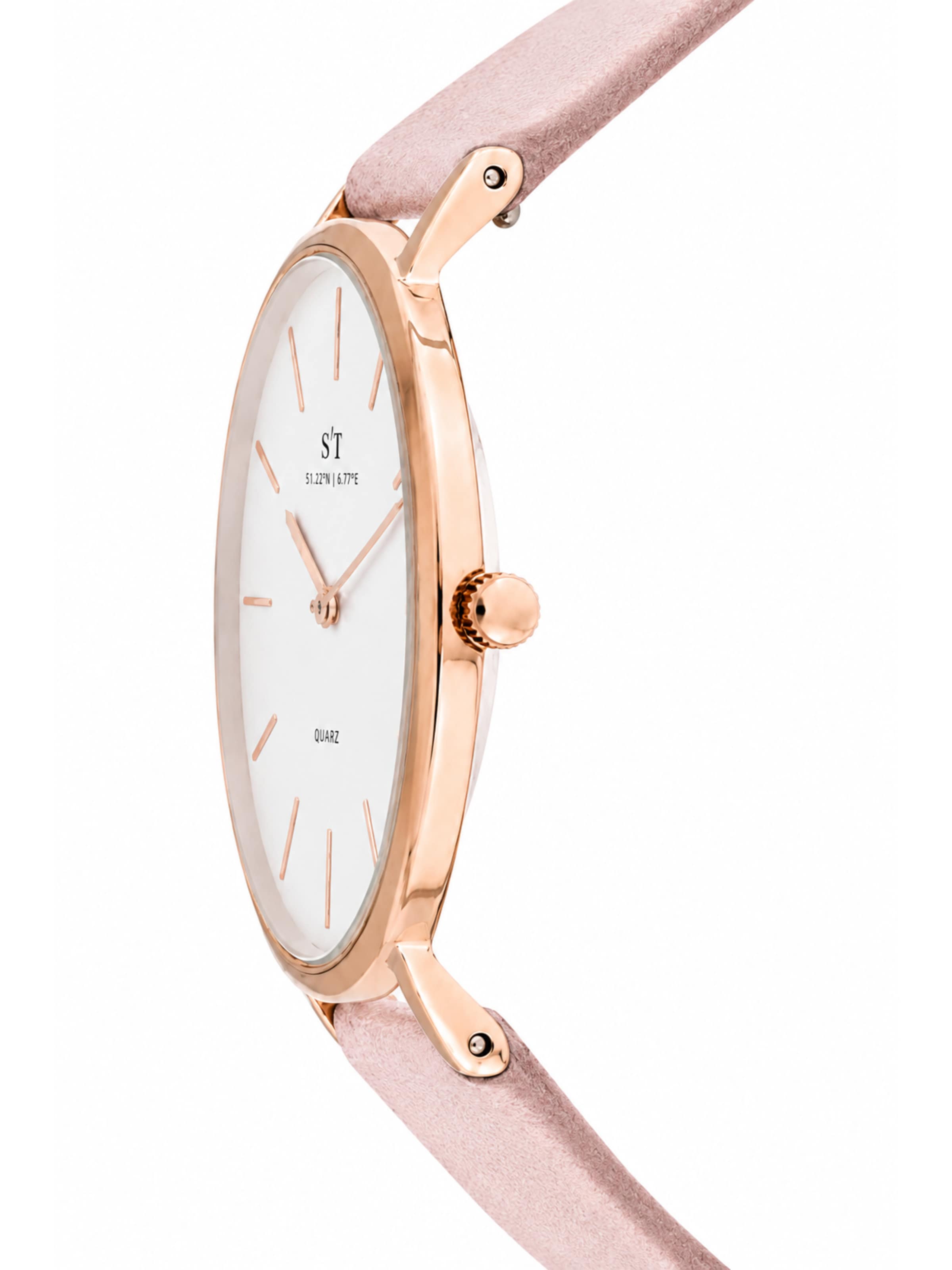 S&T Design Analog Watch 'II' in Pink