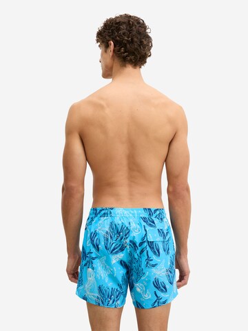 Shorts de bain ' Woven ' Marc O'Polo en bleu