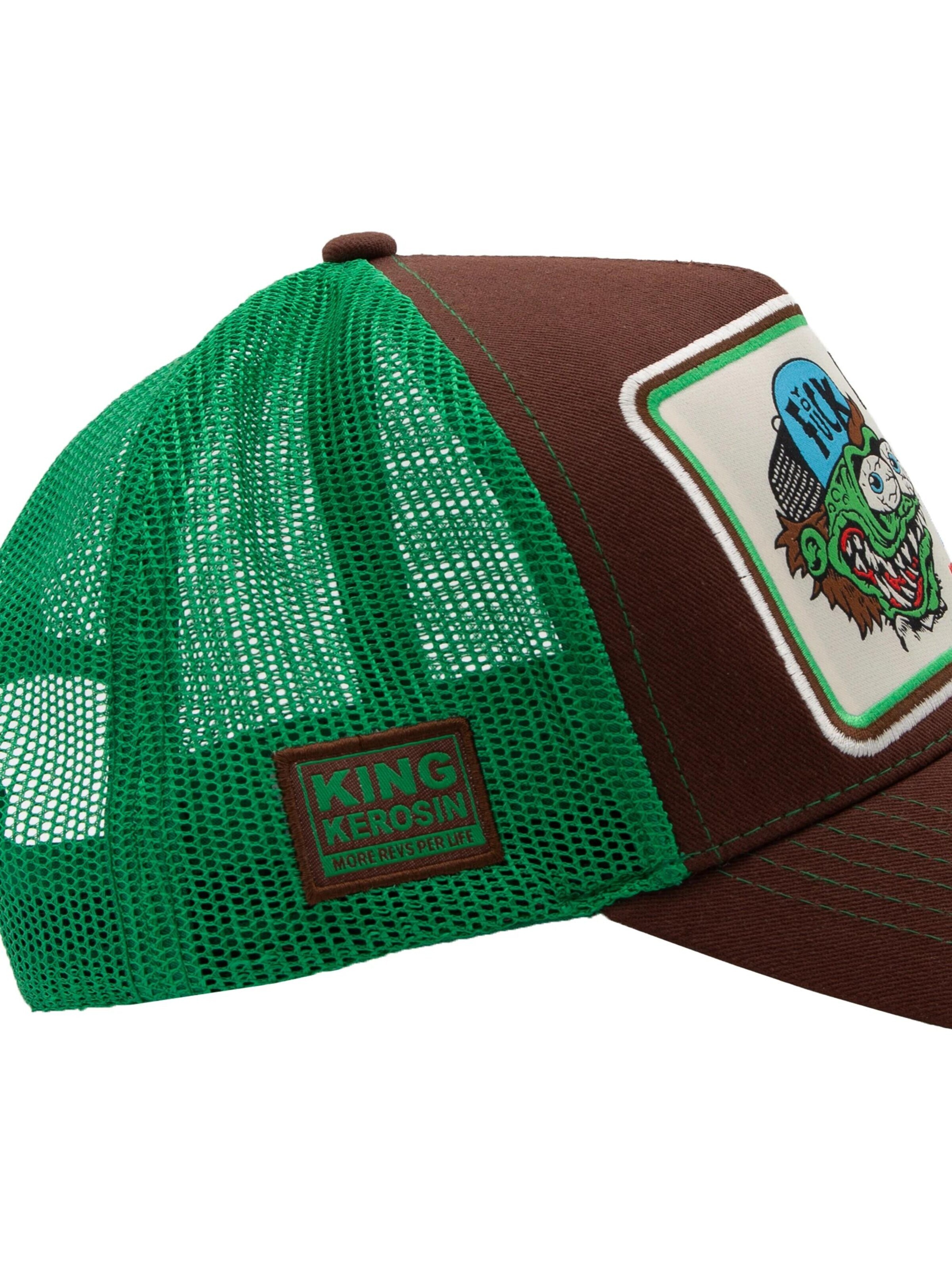 King Kerosin Cap 'Asphalt Rowdy'‌‌‌‌‌‌‌ in Braun