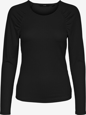 VERO MODA Shirt 'Fannie' in Zwart: voorkant