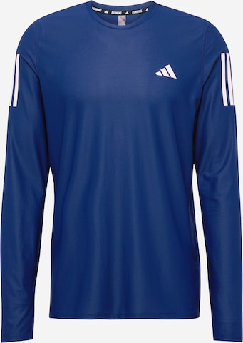 ADIDAS PERFORMANCE - Camiseta funcional 'Own The Run' en azul: frente