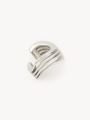 YParis Korvakoru 'Ear cuff Wavy Triple S' värissä hopea