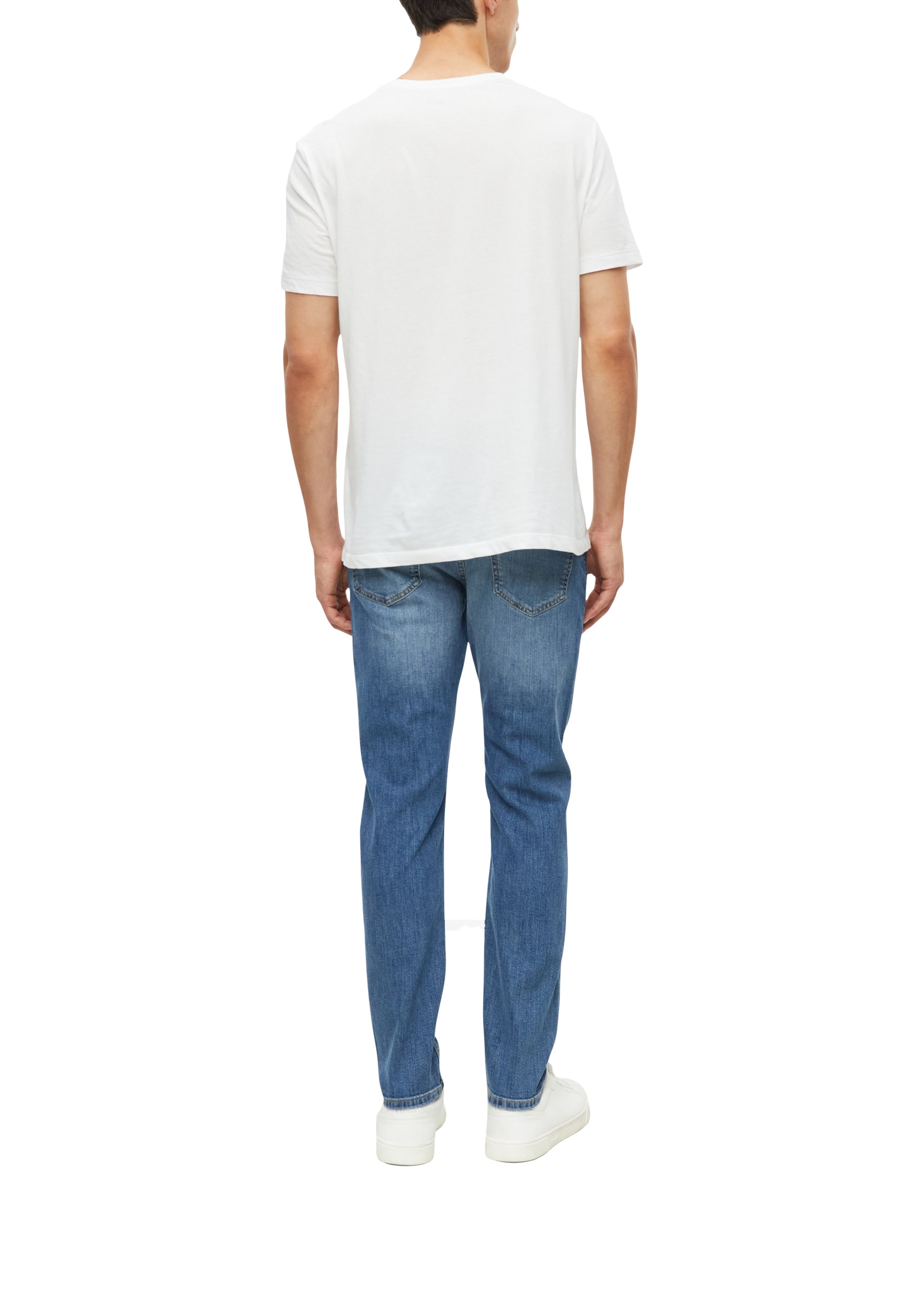 Regular Jean 'Nelio' s.Oliver en bleu : derrière