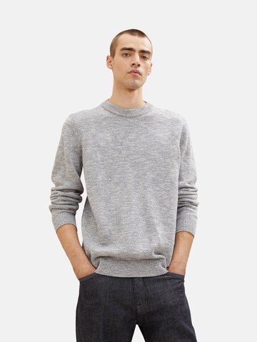 TOM TAILOR Pullover in Grau