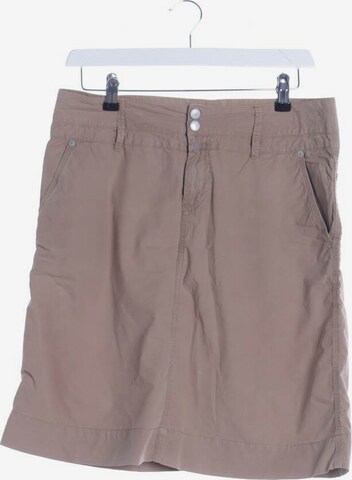 Closed Skirt in S in Brown: front