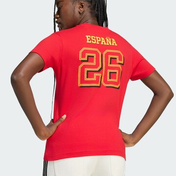 ADIDAS PERFORMANCE - Camiseta funcional ' FEF H WIN26 T W ' en rojo