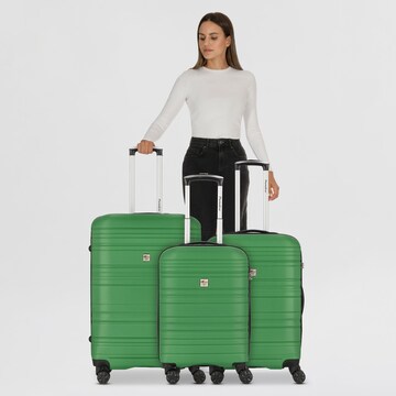 CHECK.IN Suitcase Set 'Paradise' in Green
