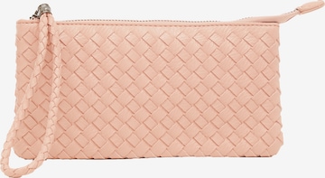 Usha Käsilaukku värissä vaaleanpunainen: etupuoli